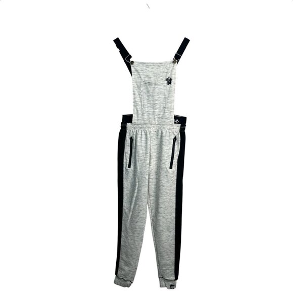 Gorilla Wear Dolores Dungarees Gray/Black Women's Size M  Fitness Bodybuilding - Picture 2 of 14